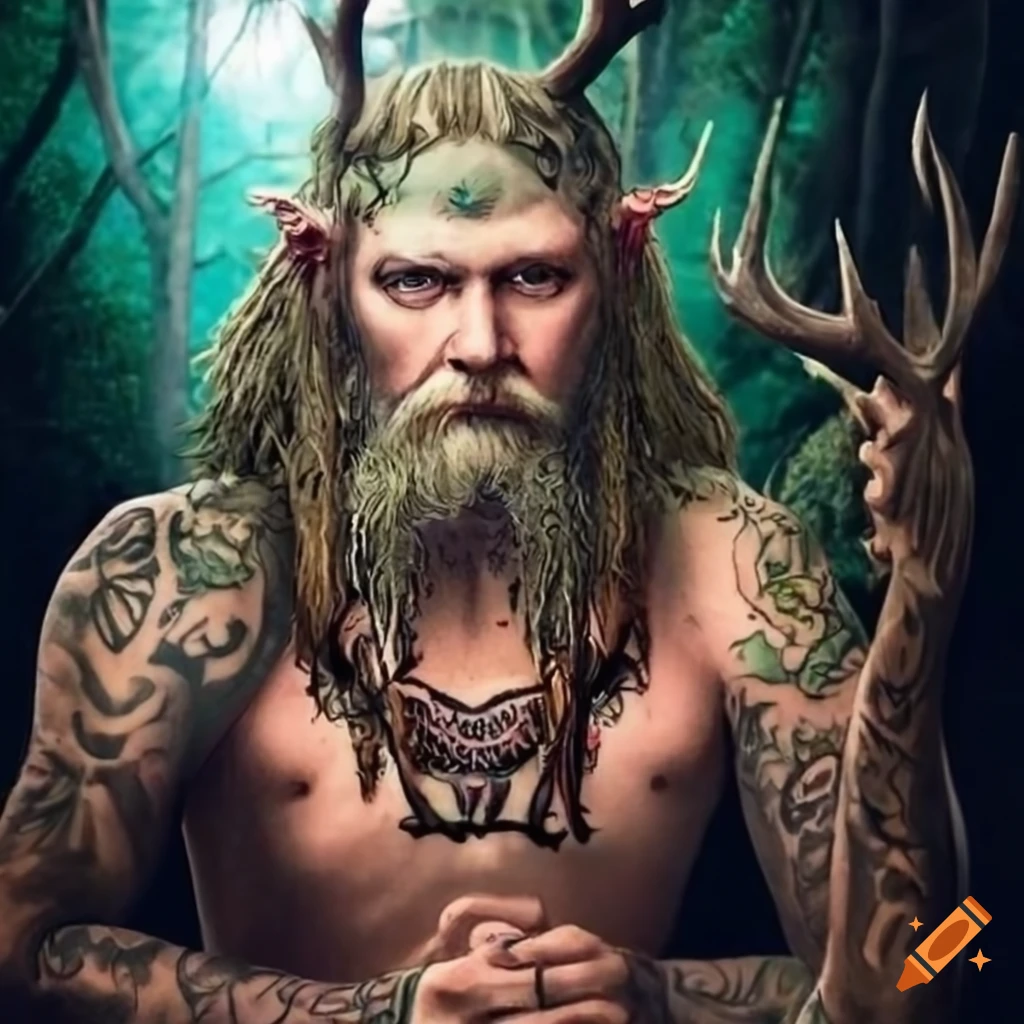 Scandinavian pagan ornament in tattoos by Vitaly Pradd | iNKPPL