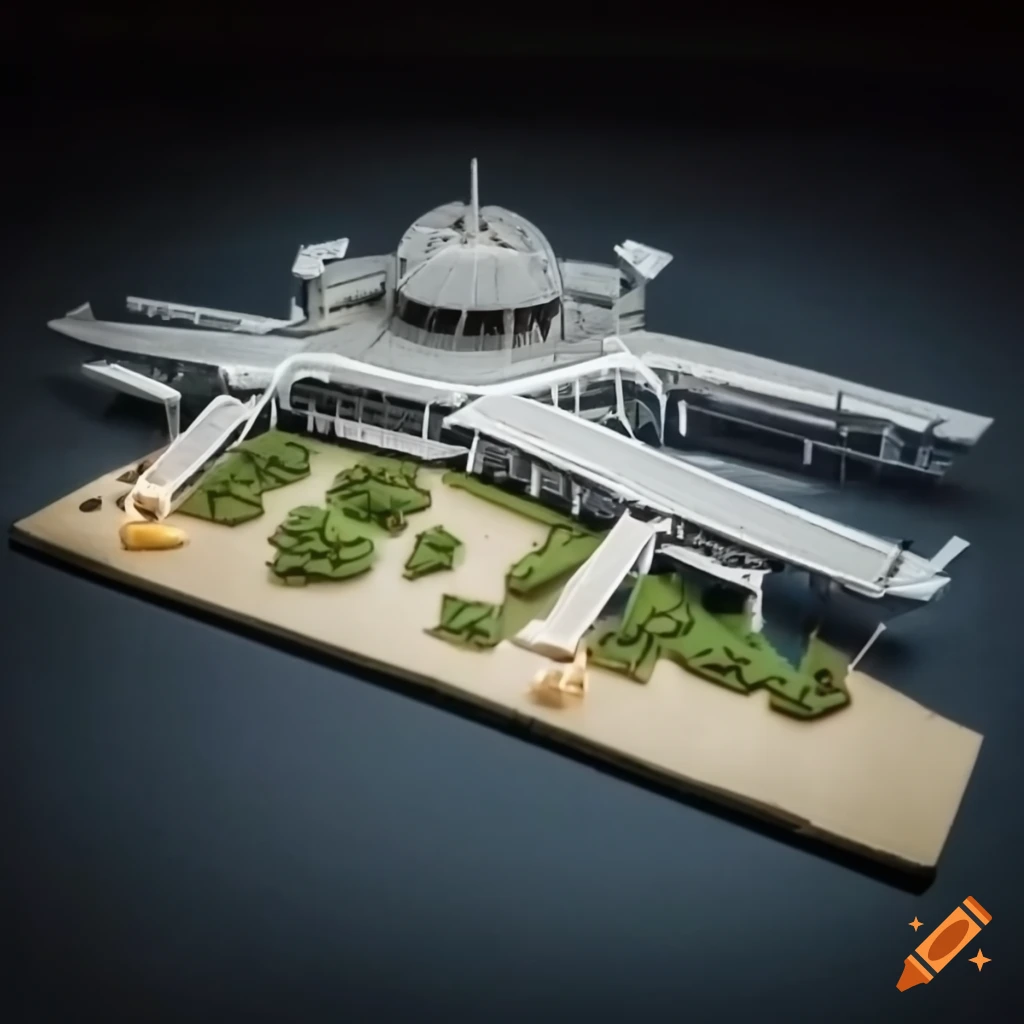 Maquette D’aéroport 1/400 – Tour De Contrôle Et Terminal, En PP, Décoration Miniature Pour Collection Ou Bricolage