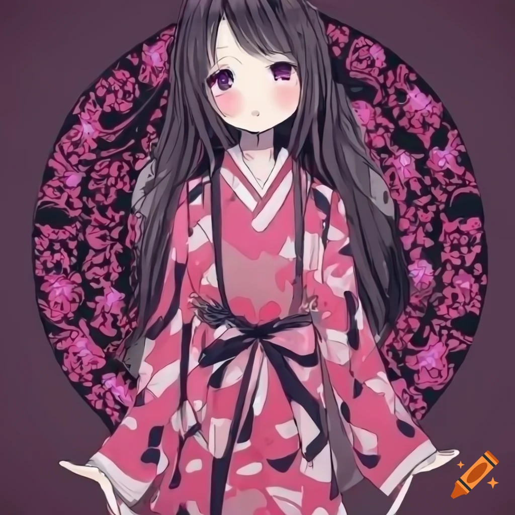 Anime Girl Dark Black Theme