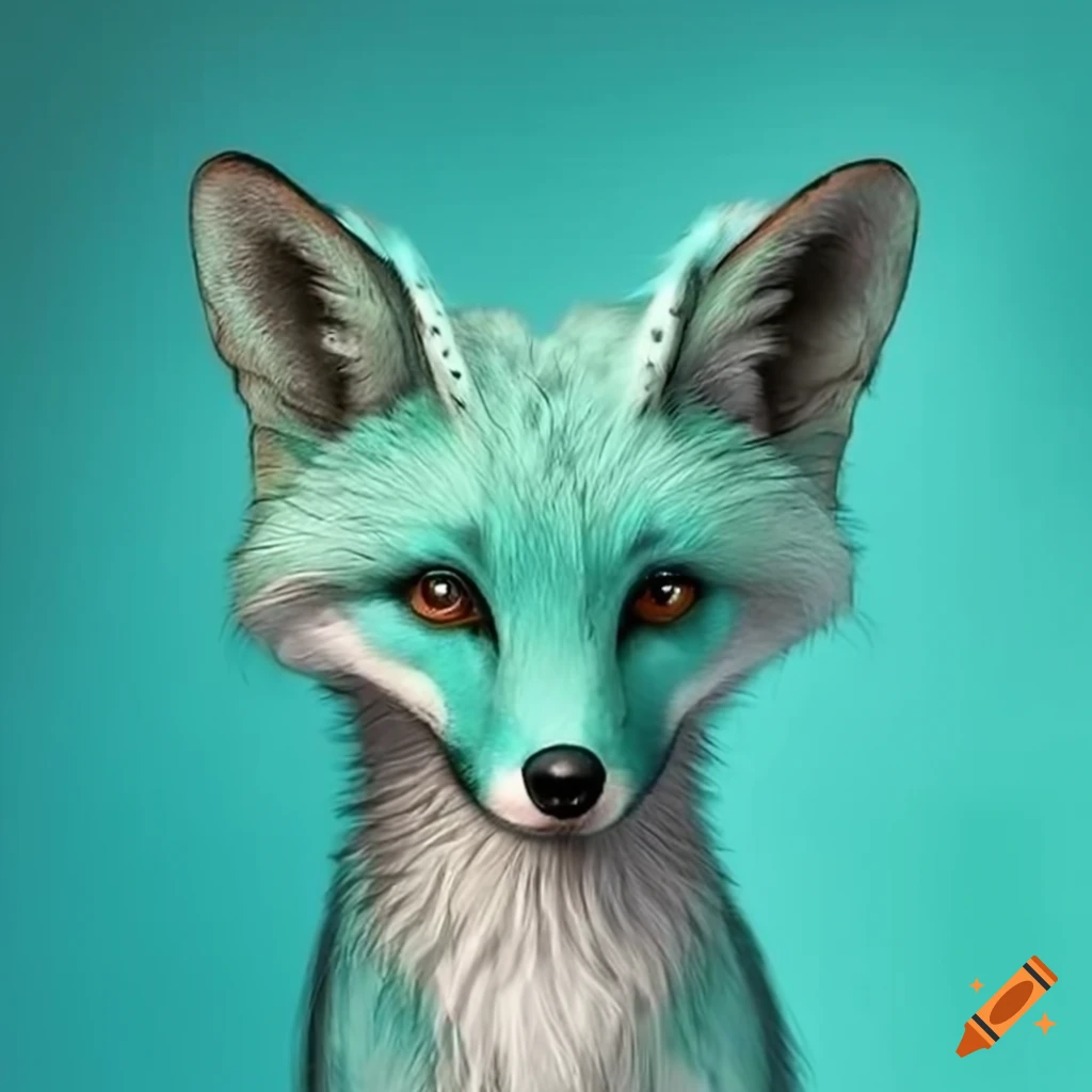Teal Fox Leggings Teal Fox Leggings