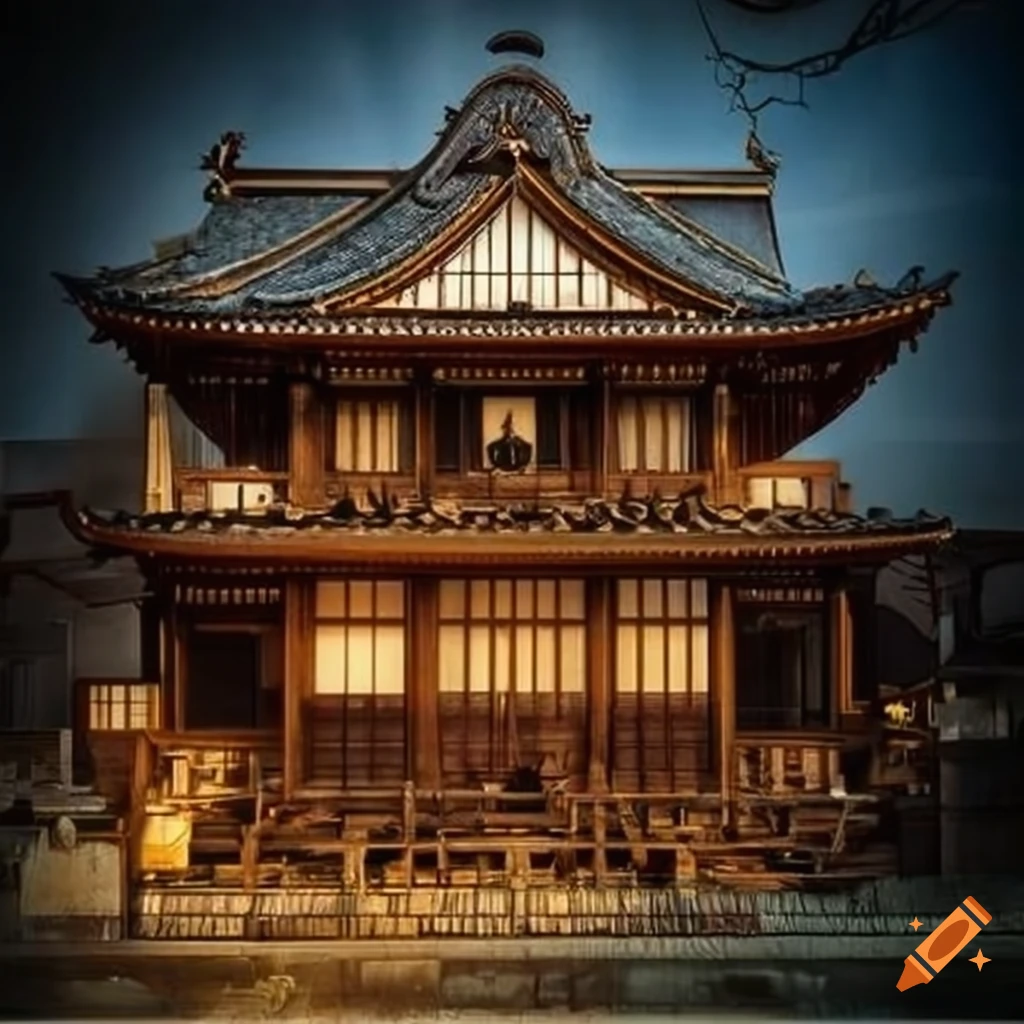 A traditional japanese house in a steampunk style on Craiyon A traditional japanese house in a steampunk style on Craiyon