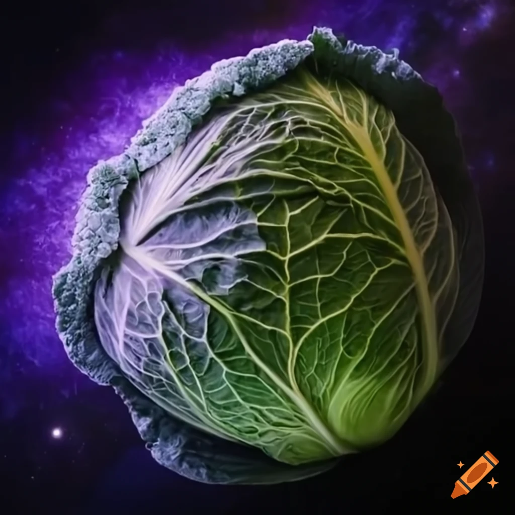 Cabbage background. Fresh cabbage from farm field. Vegetarian fo - Stock  Image - Everypixel