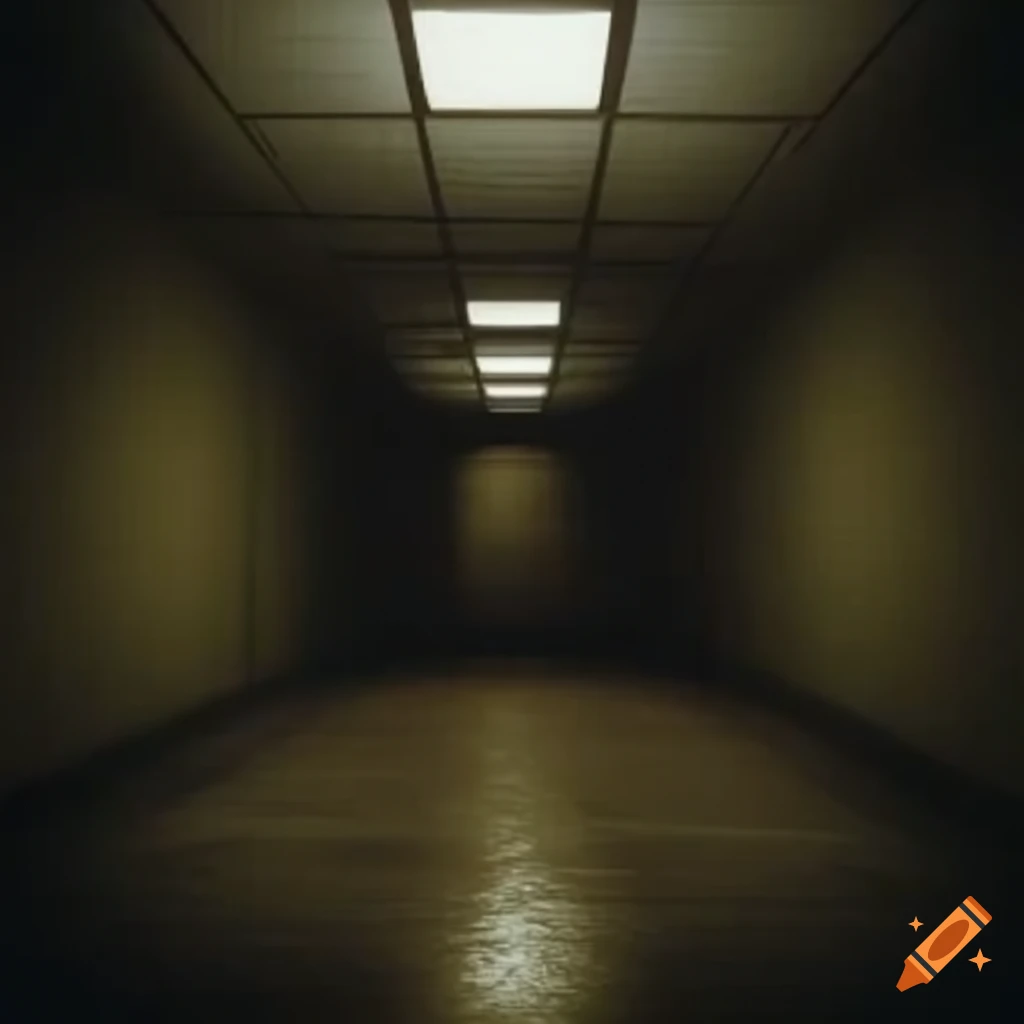 The backrooms creepypasta, liminal space on Craiyon