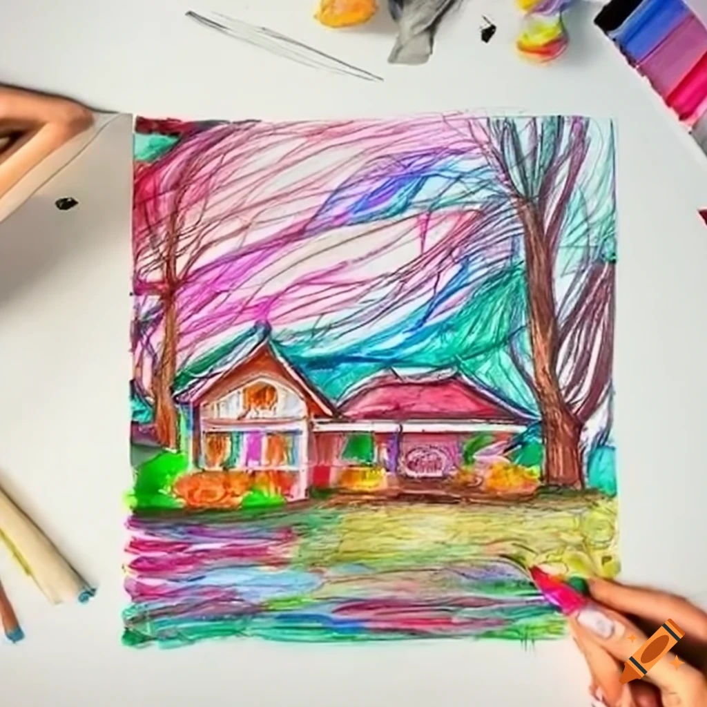 Mushroom House - Water Colour by MonkeyCatz on DeviantArt