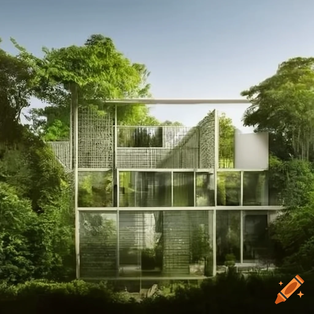 View of Brick Apartment: Industrial Housing Transformed Into Organic Sanctuary