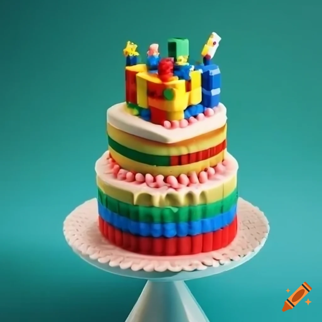 LEGO birthday cake for... - Buttercream Bliss Custom Cakes | Facebook