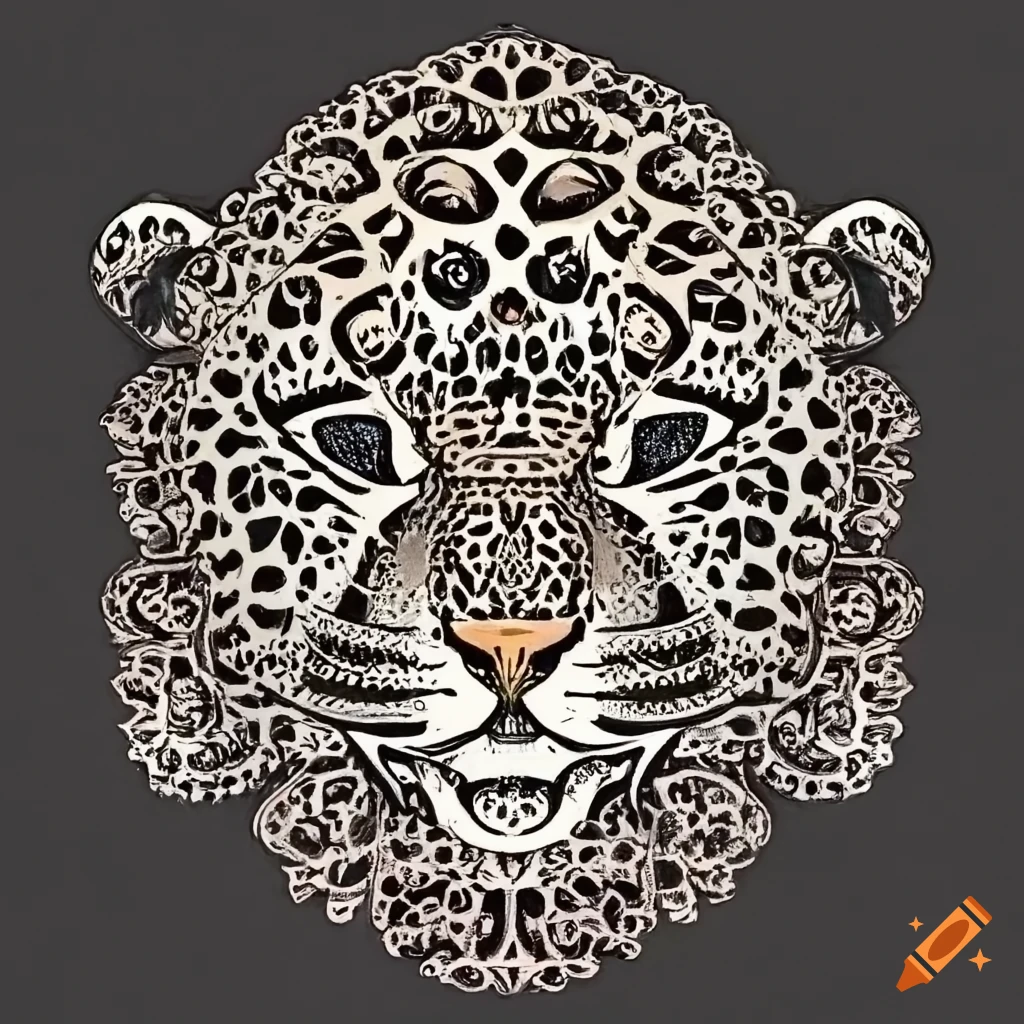 cheetah print outline