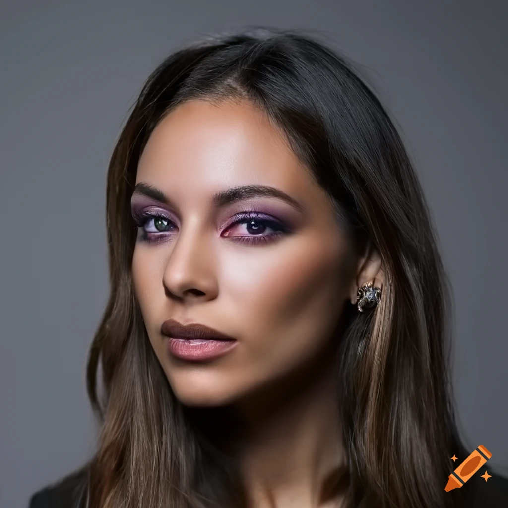 Mellow sharpe detailed face headshot close up portrait studio lighting