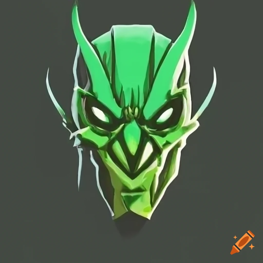 green spiderman logo