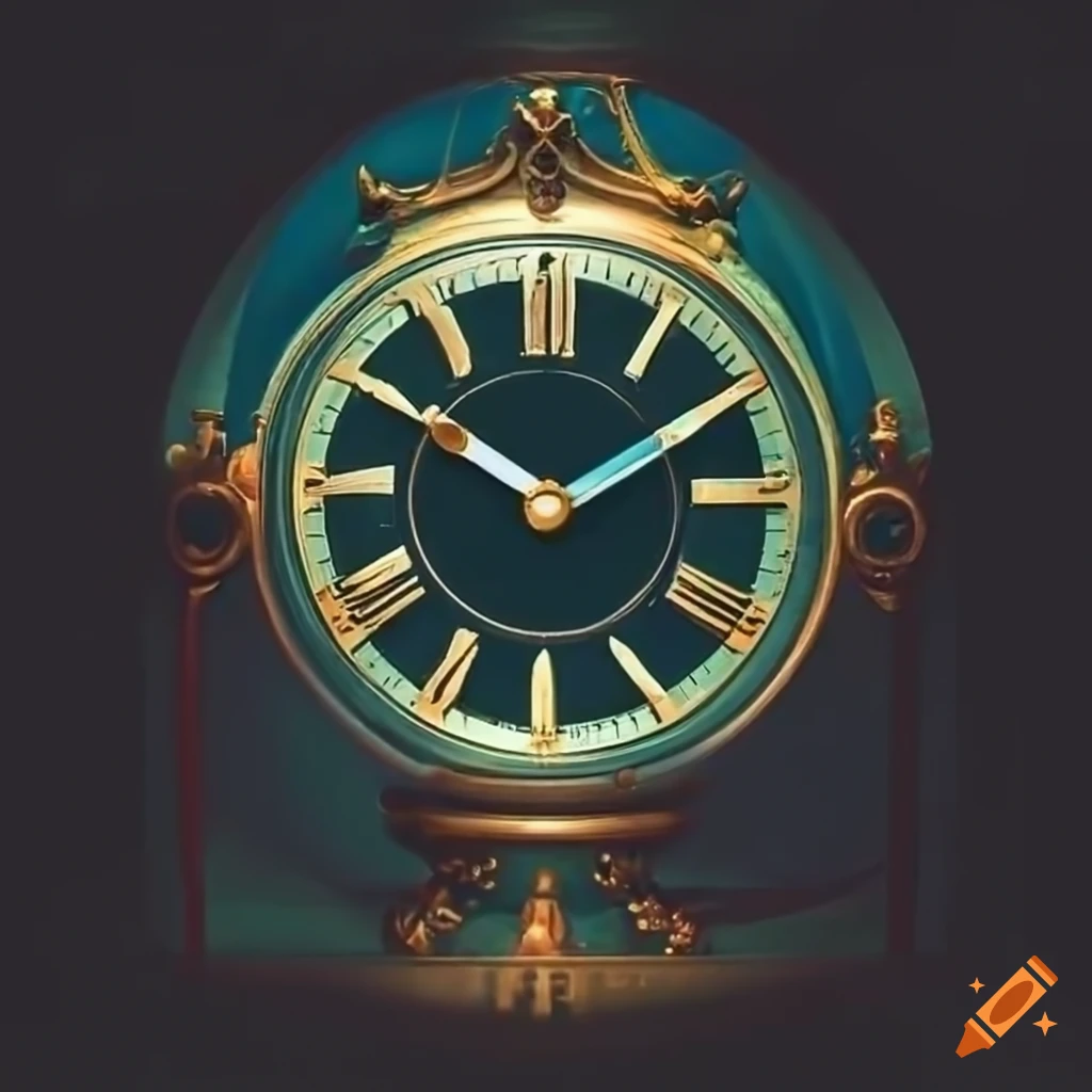 Clock on Craiyon