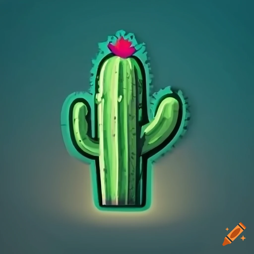Cactus gaming logo on Craiyon