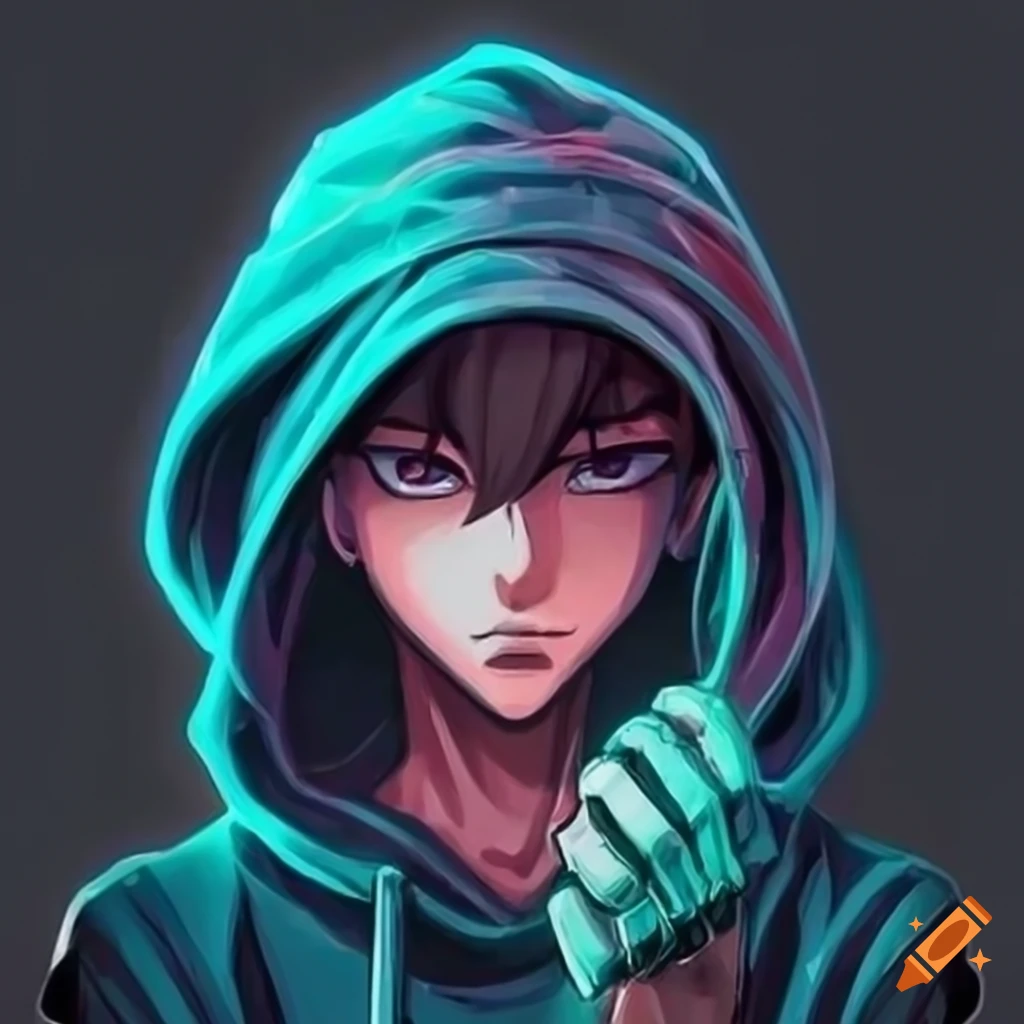 anime boy dark perfil