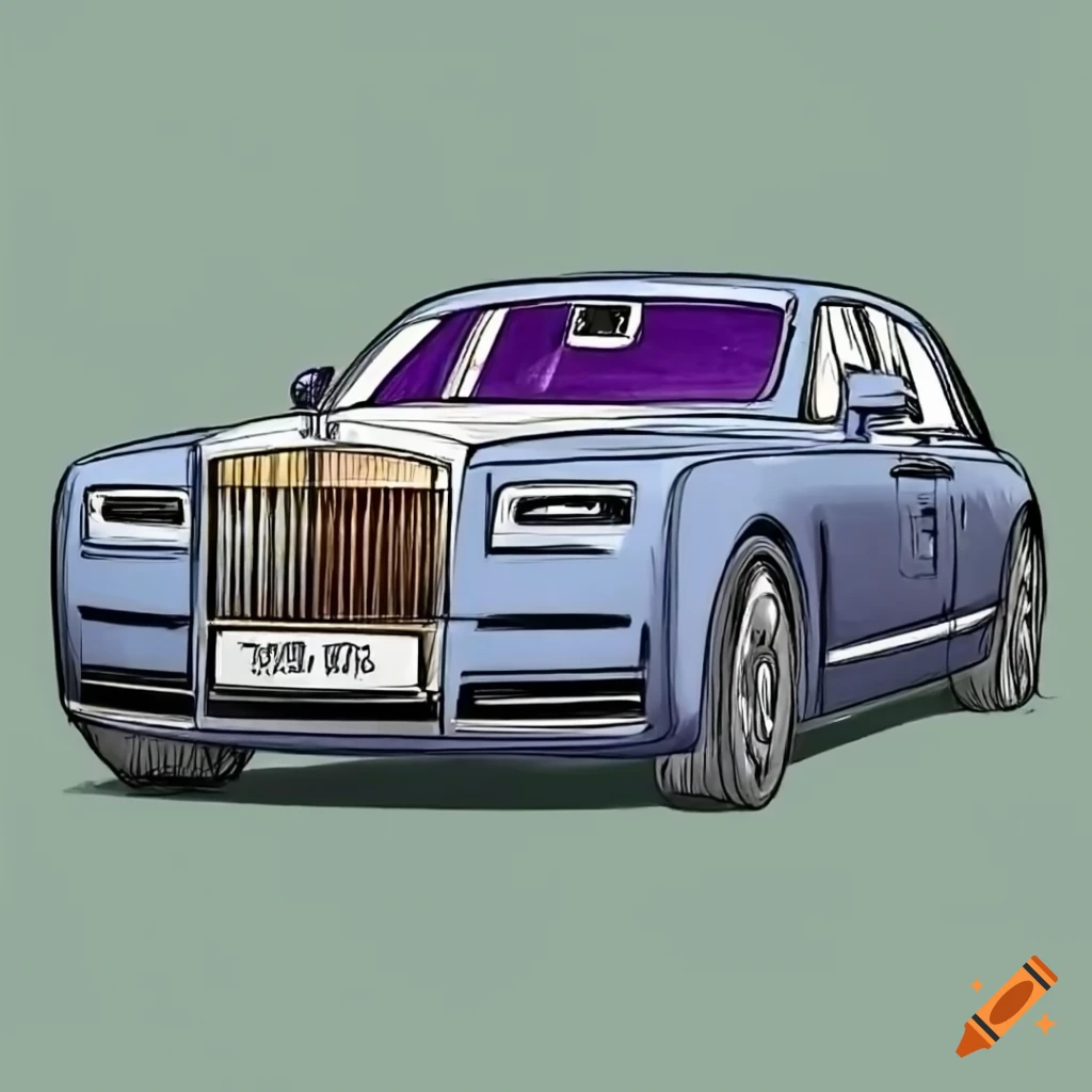 How To Draw Roll Royce Ghost 2021 || Pencil sketch Tutorials || Roll Royce  Drawing - YouTube