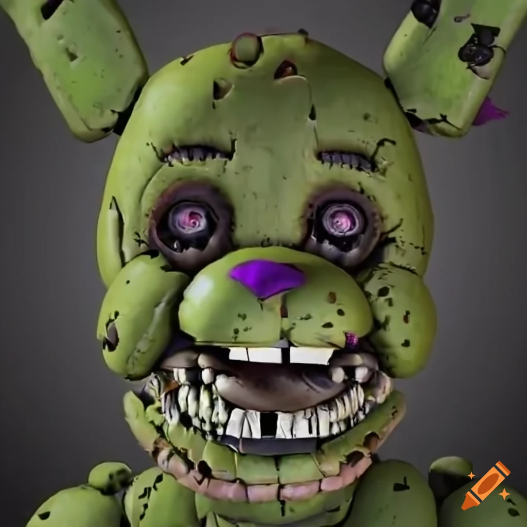 Springtrap in Five Nights at Freddy's Characters 