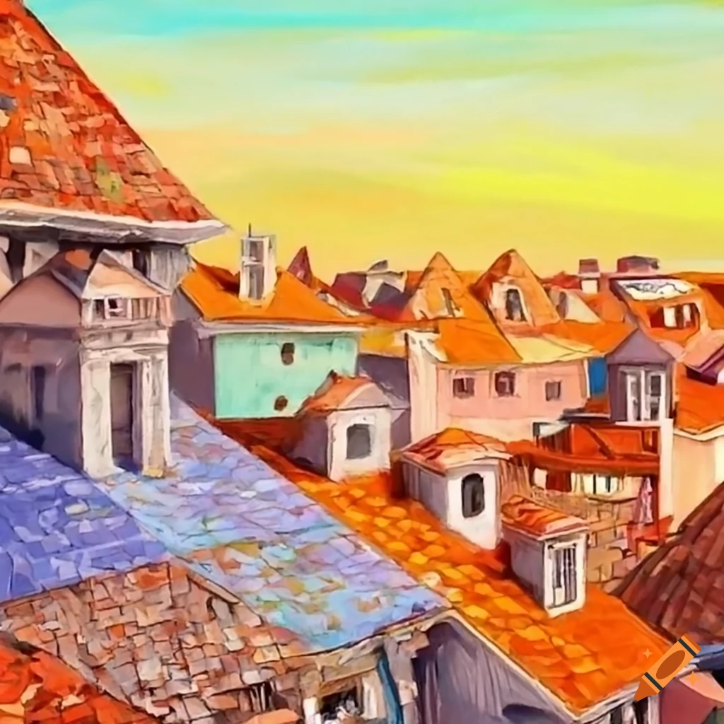 Painting such different roofs