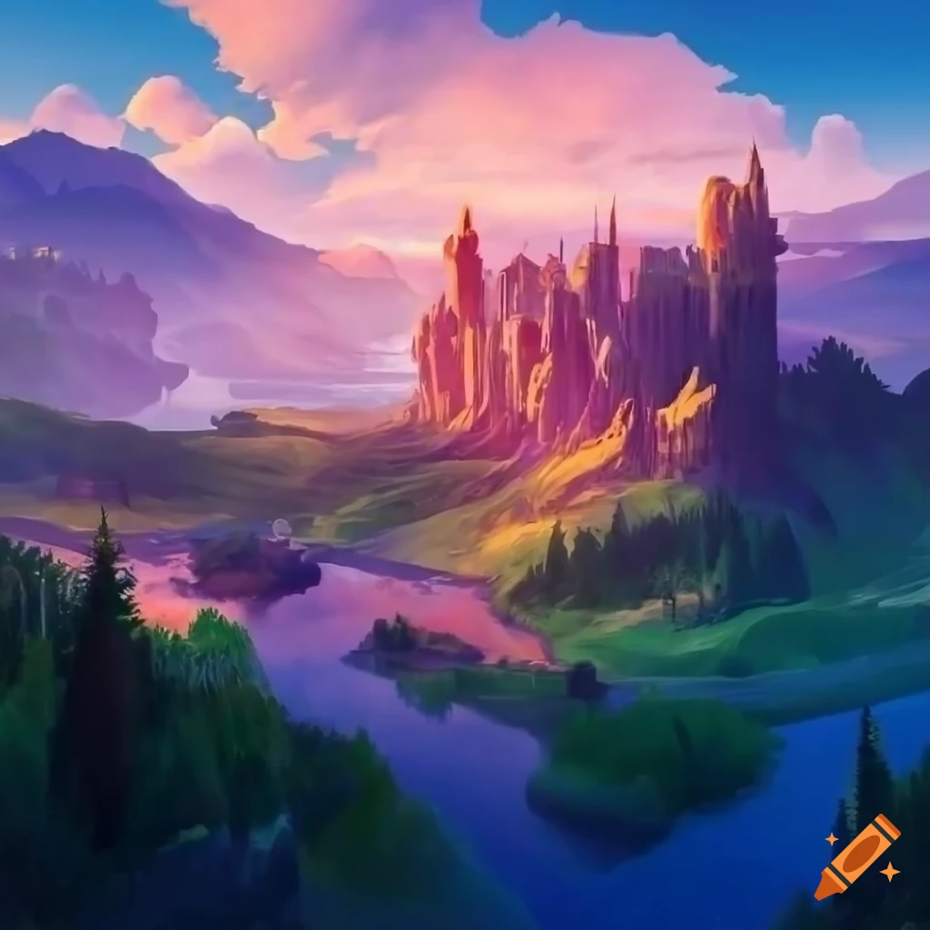 an-incredible-fantasy-landscape-for-a-video-game