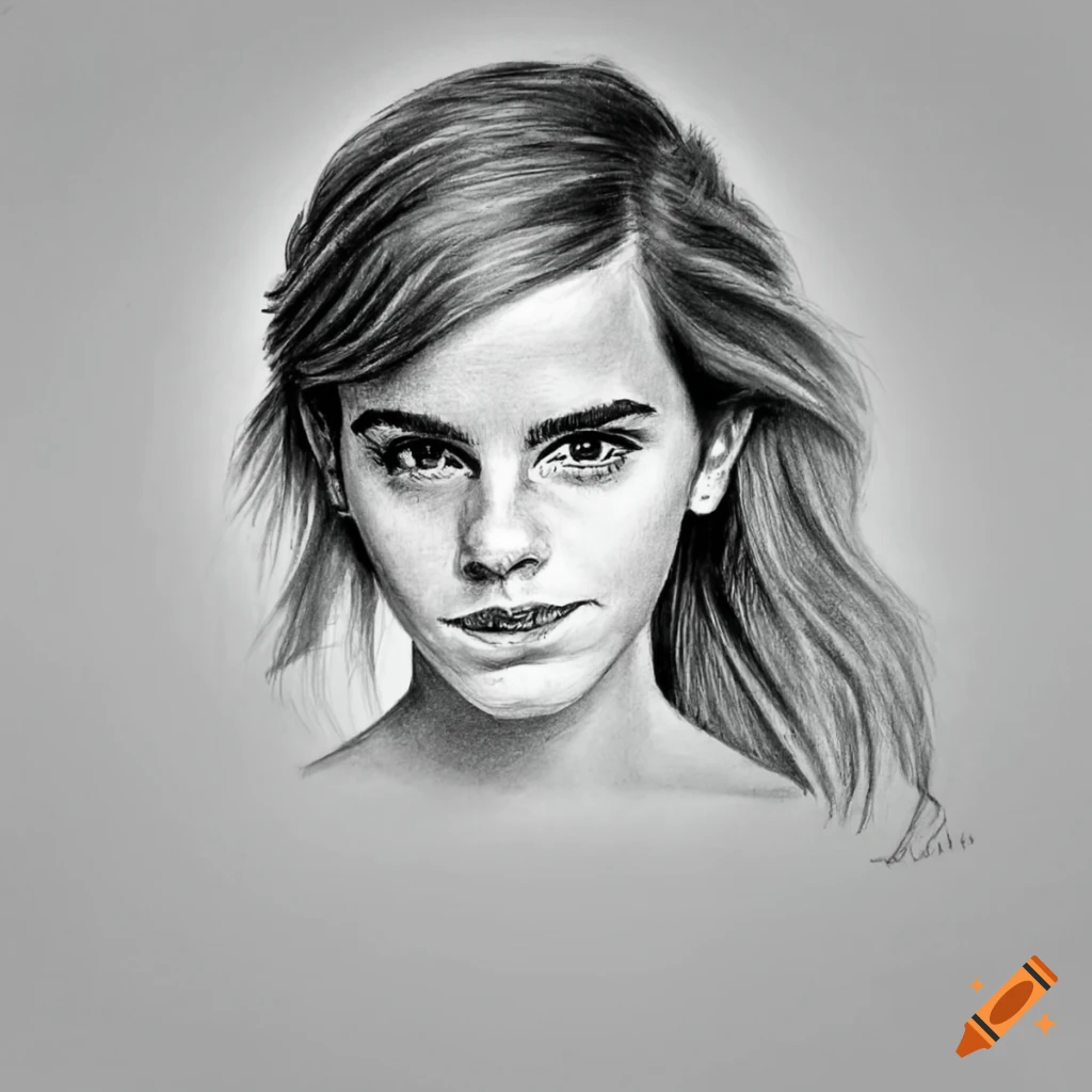 MaasArt - Here's my new drawing of @emmawatson - from a reference I have  had ear-marked 