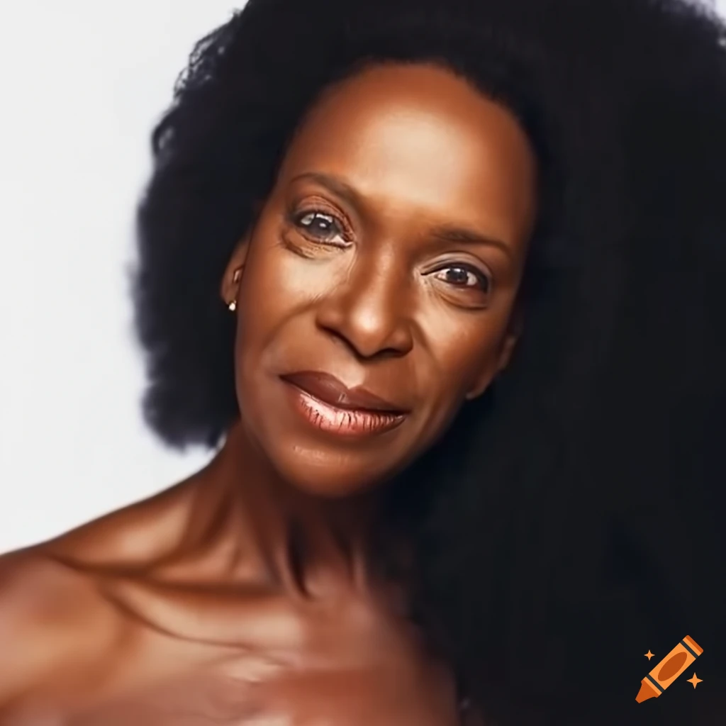 Photorealistic middle aged black woman on Craiyon