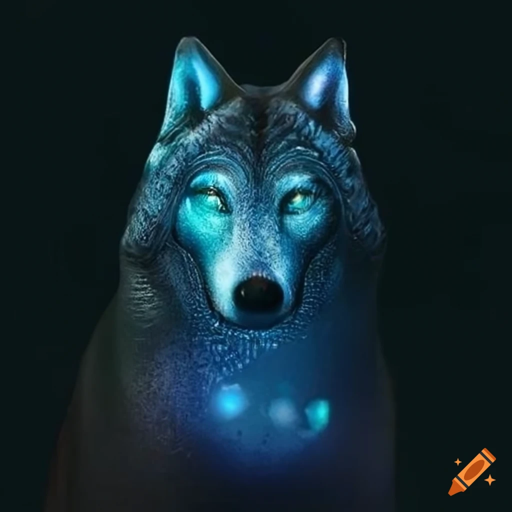 Bracciale 3D Luminoso Al Buio Lupo Fenrir Vichingo &ndash; PVC Morbido Con Gancio A Strappo Per SWAT, Tattico