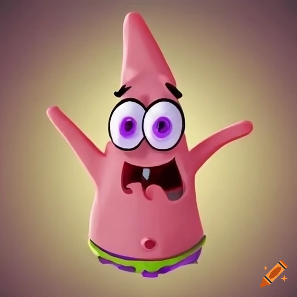 Patricio estrella si fuera flaco