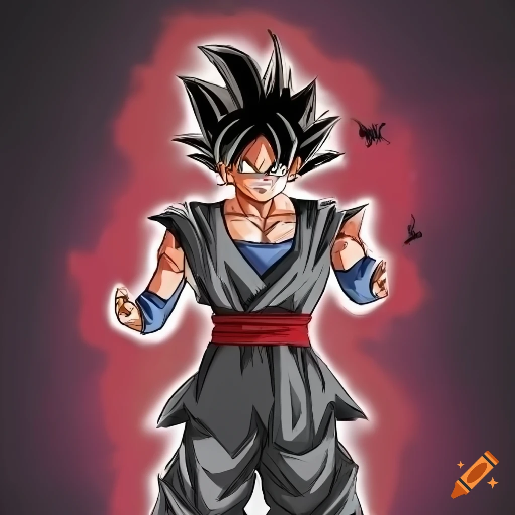 Drawing Goku from the Dragon Ball series. — Steemit-saigonsouth.com.vn