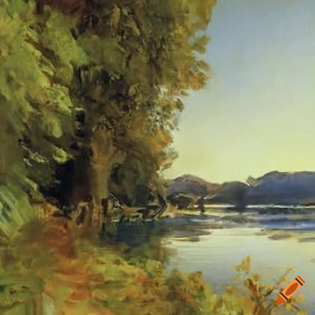 Serene Landscape Paintings