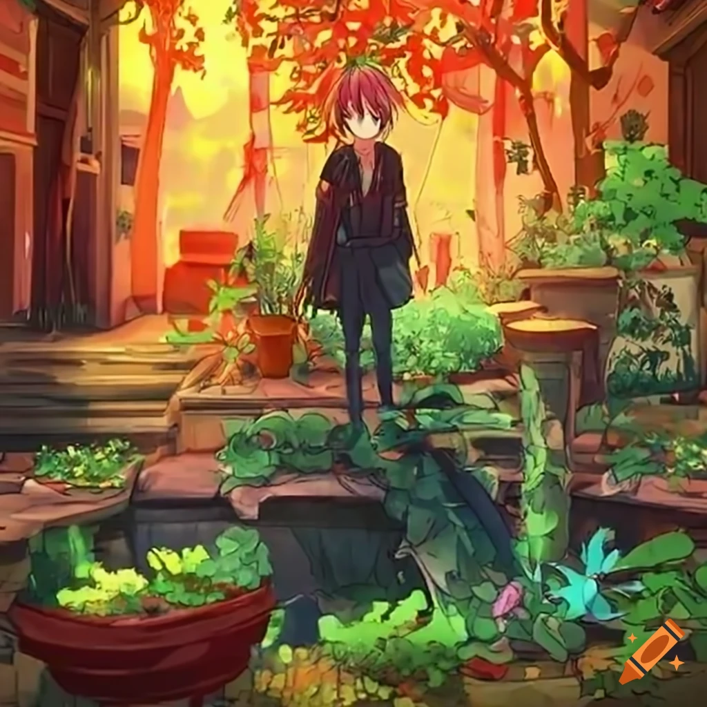 Anime gardening