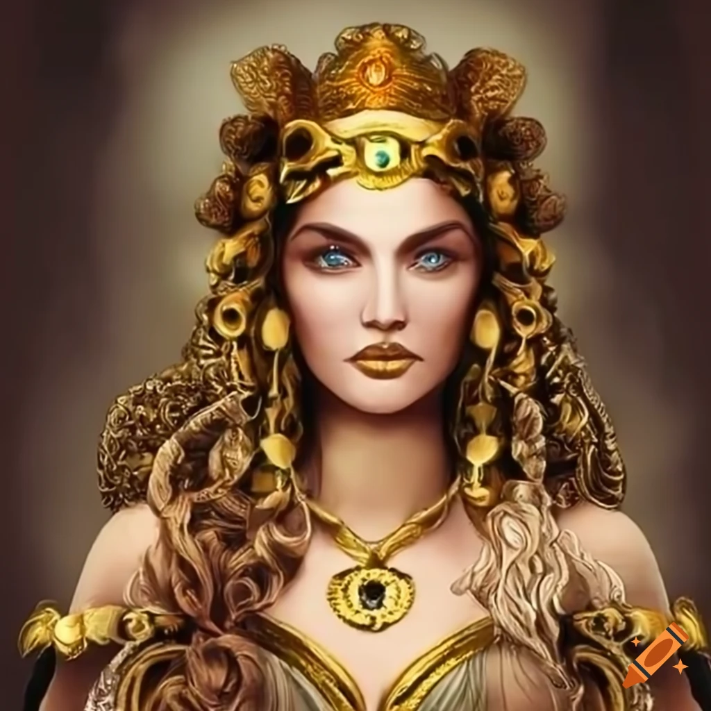 Goddess hera on Craiyon