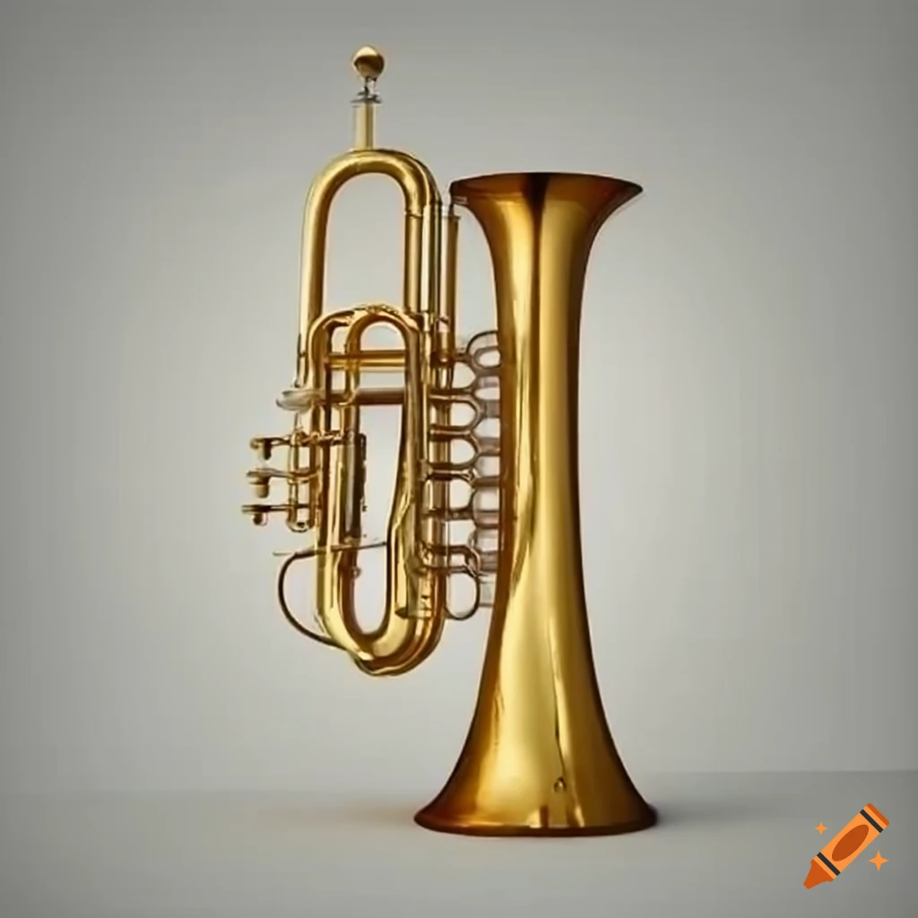 Giant brass instrument