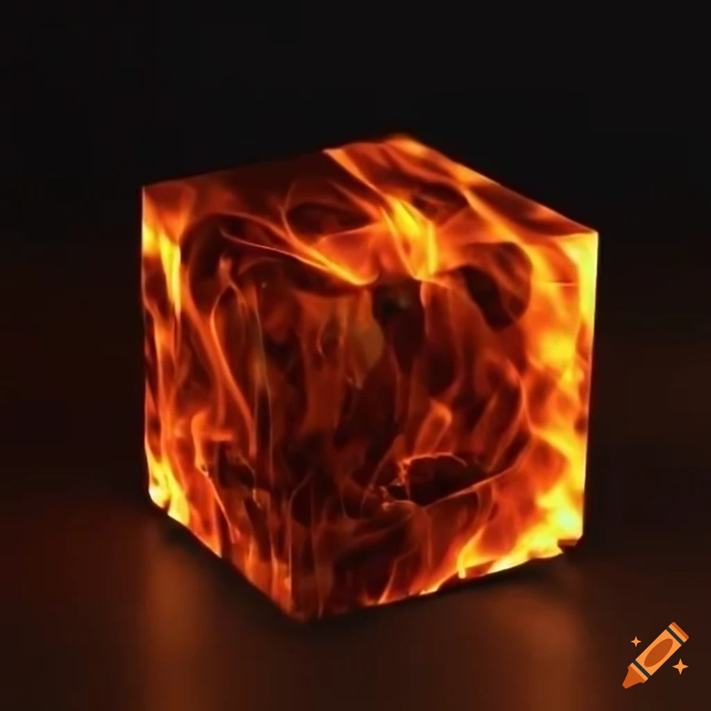 fire-cube-on-craiyon
