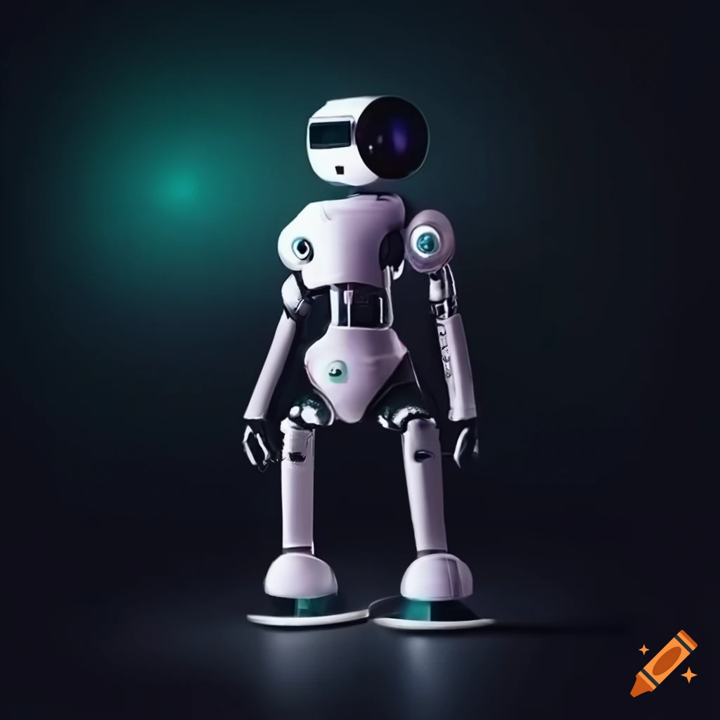 Милый робот on Craiyon