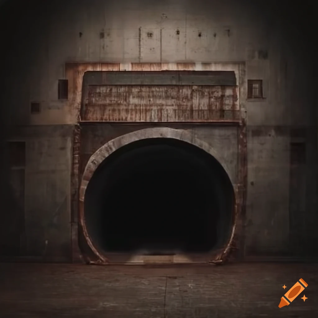 Brutalist architecture, sewer, rust on Craiyon