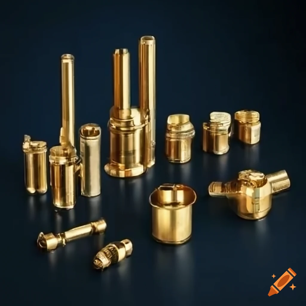 Depicting the manufacturing process of brass precision components