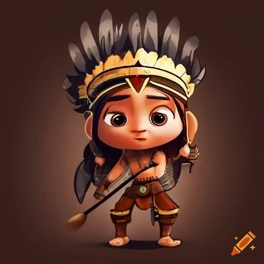 indian warrior designs