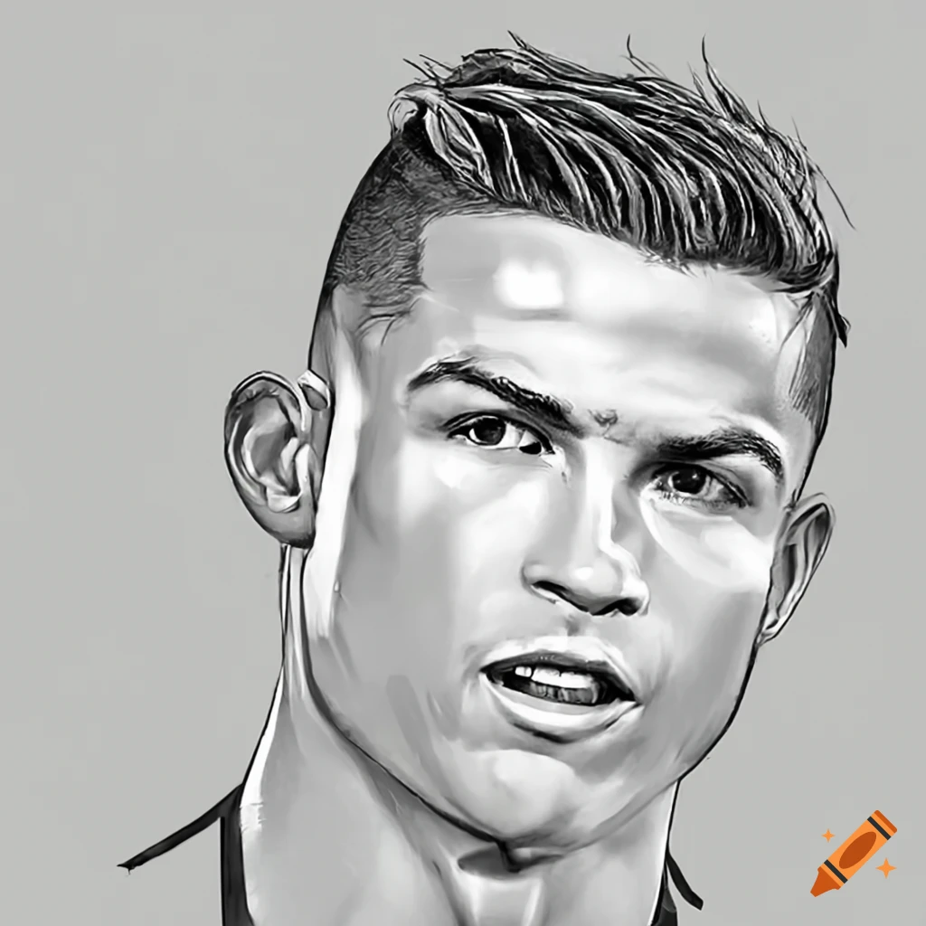 CR7 SKETCH | Ronaldo, Pencil sketches easy, Celebrity artwork-tiepthilienket.edu.vn