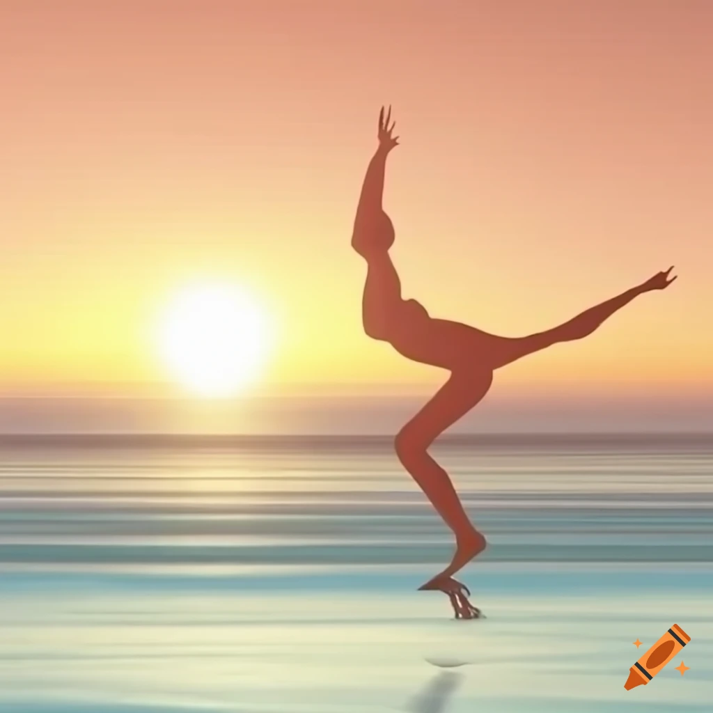Creat a stunning sun salutation yoga for vector 3d in 4k 2k