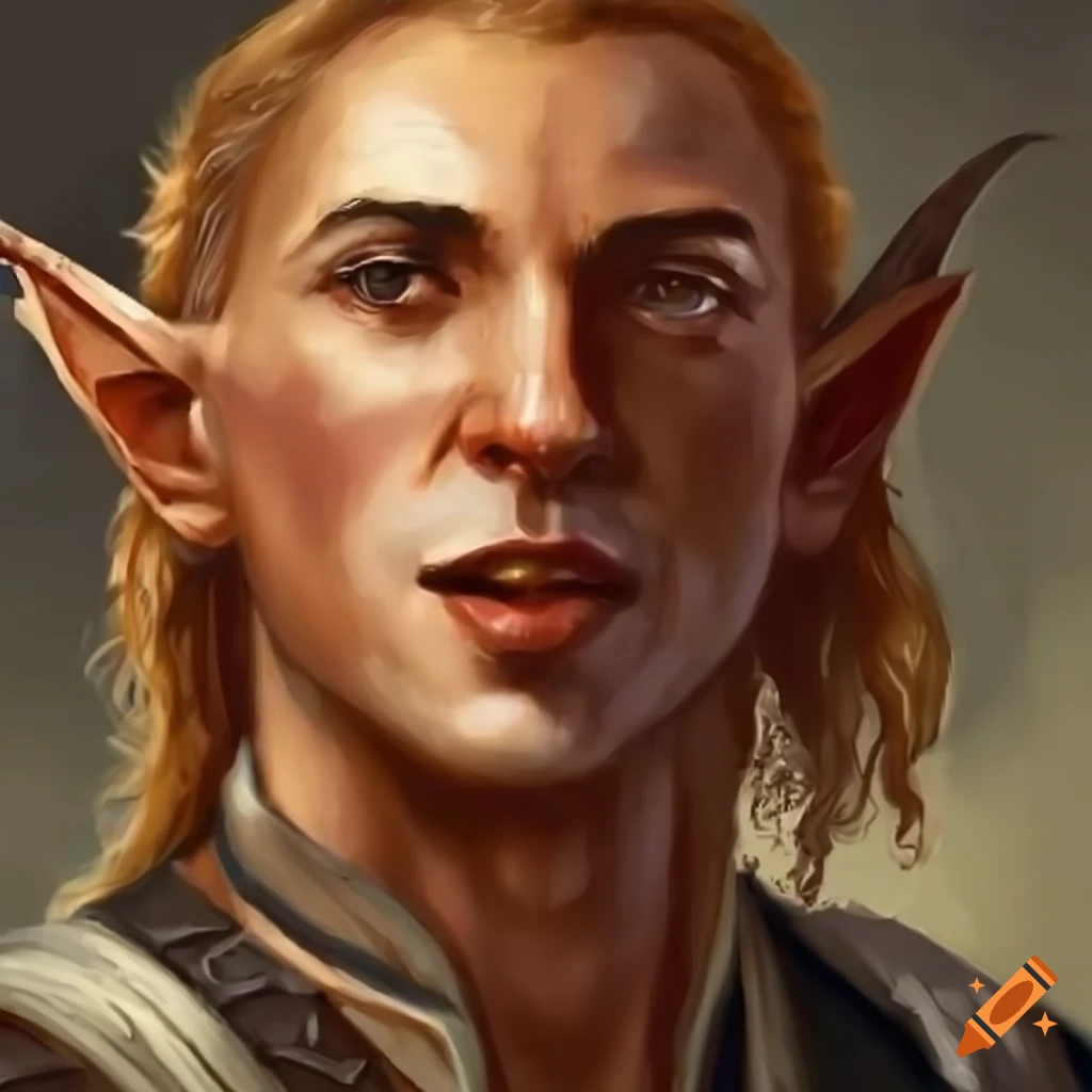 Male Sun Elf Blacksmith With Broad Smile male-sun-elf-blacksmith-with-broad-smile