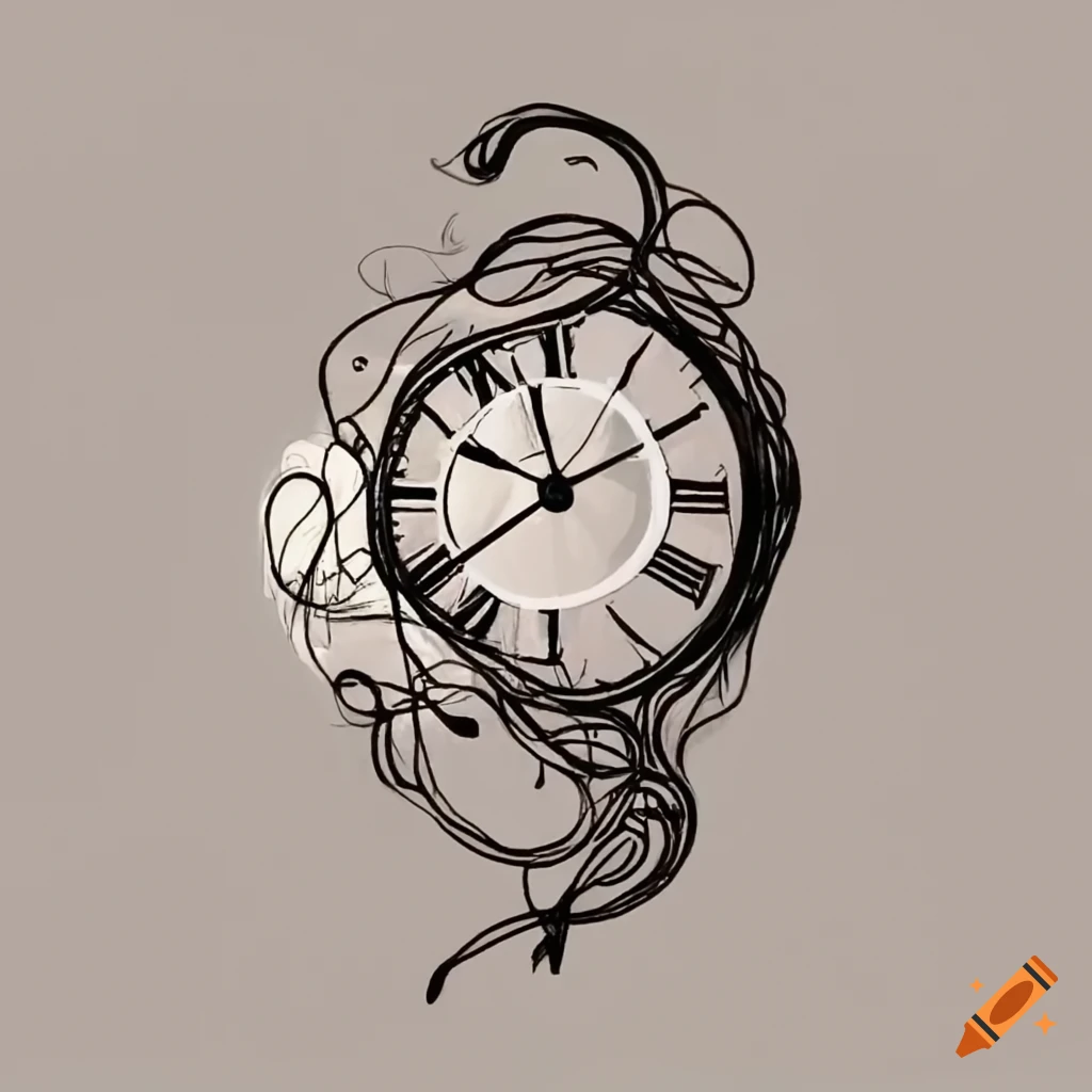 Broken Clock Tattoo | Time Lapse | - YouTube