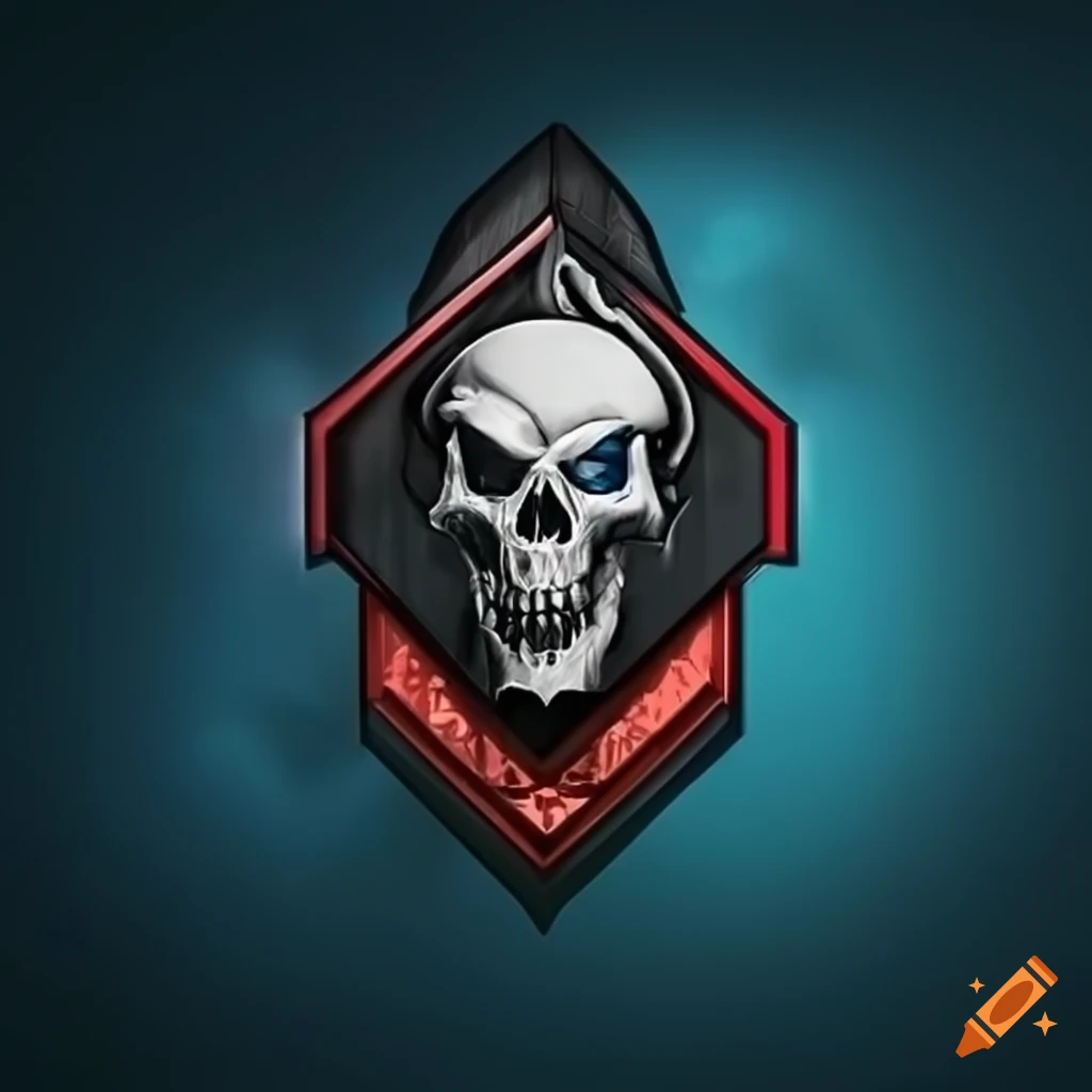 Skull Mask Logo template Gaming #175790 - TemplateMonster