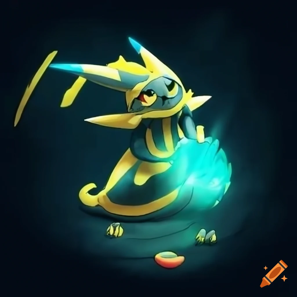 Blend pikachu with rayquaza
