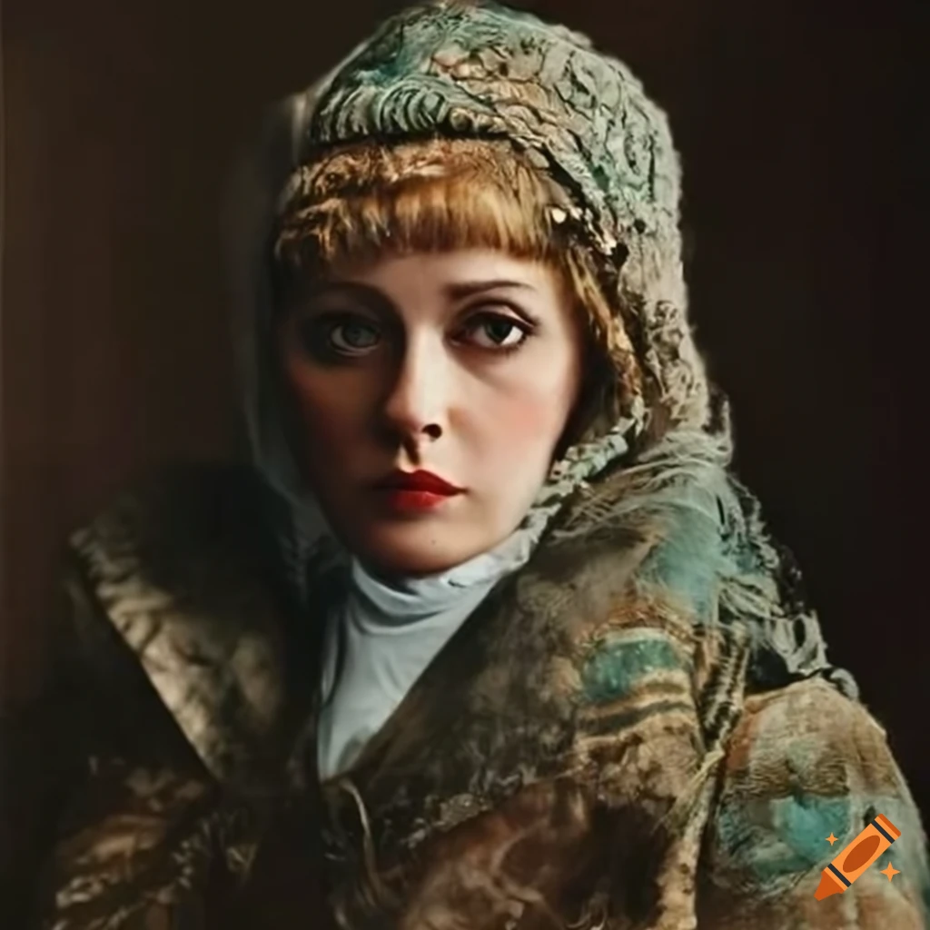 russian coat woman 1930