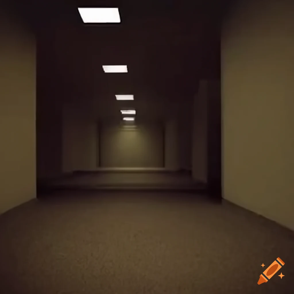 Vhs tape of the backrooms on Craiyon