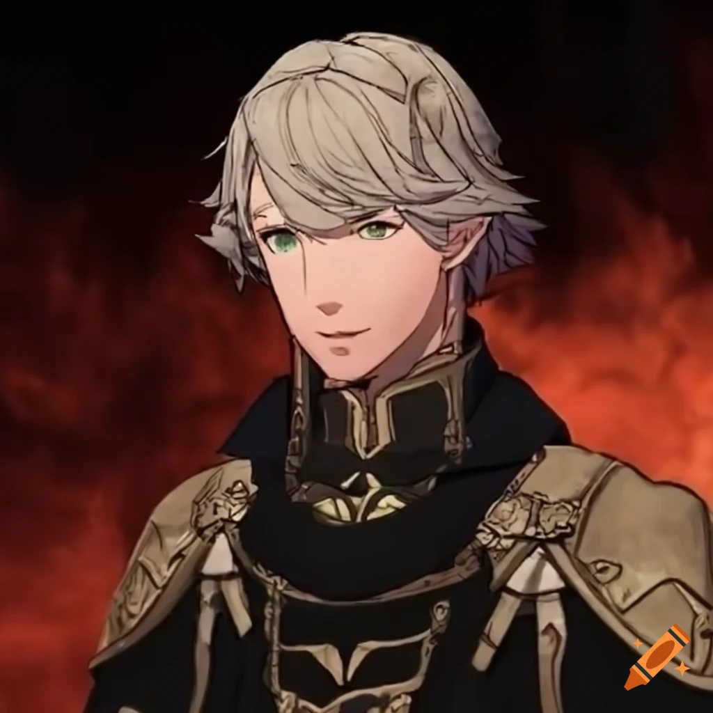 Fire emblem three houses character on Craiyon