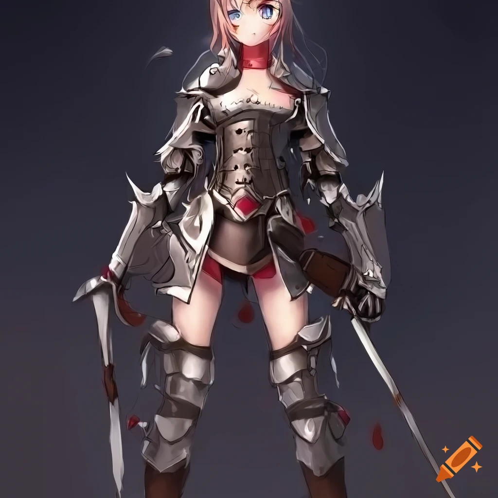 Anime female armor