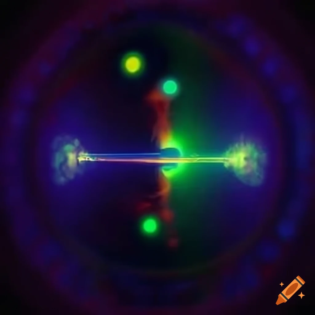 Caleidoscopic vision of photon-photon interaction on Craiyon