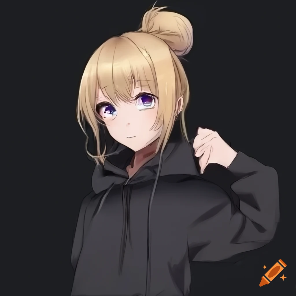 Download Cute Anime Girl Brown Ponytails Wallpaper | Wallpapers.com