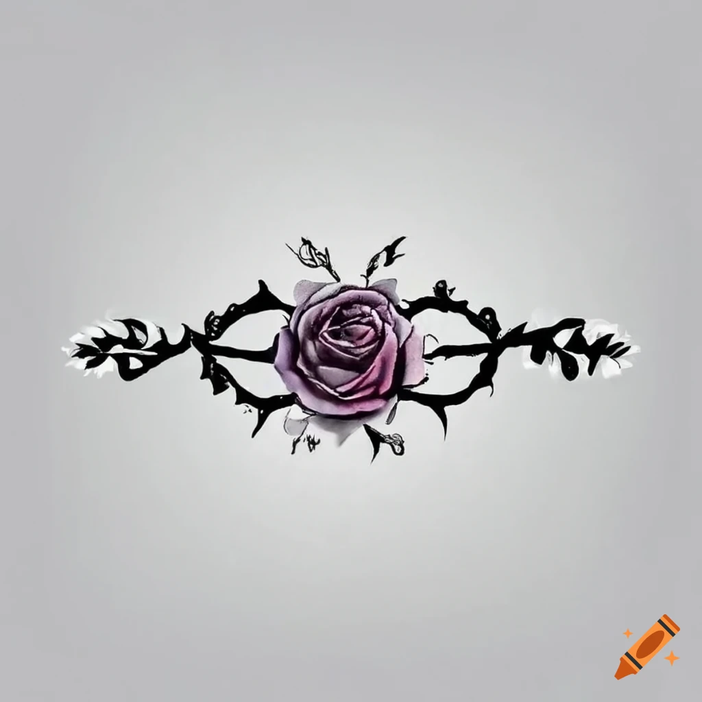 Rose Motif Flower Design Elements Vector On White Background Stock  Illustration - Download Image Now - iStock