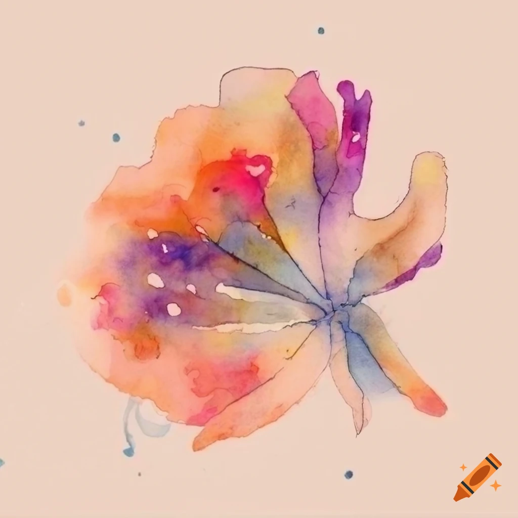 How to Watercolor a Delicate White Hibiscus Flower