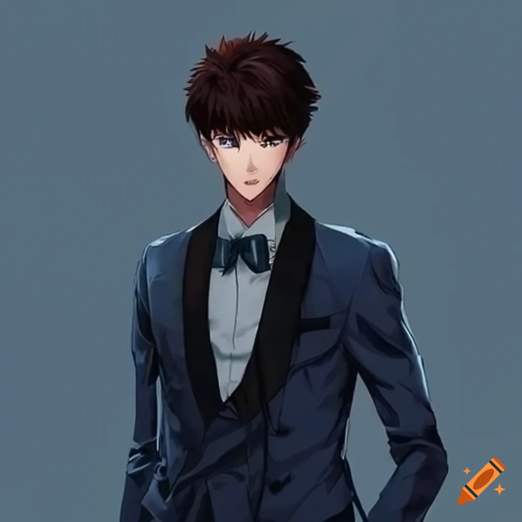 Red Hot Anime Boy: Stylish Blazer | Hot anime boy, Stylish blazer, Anime hot