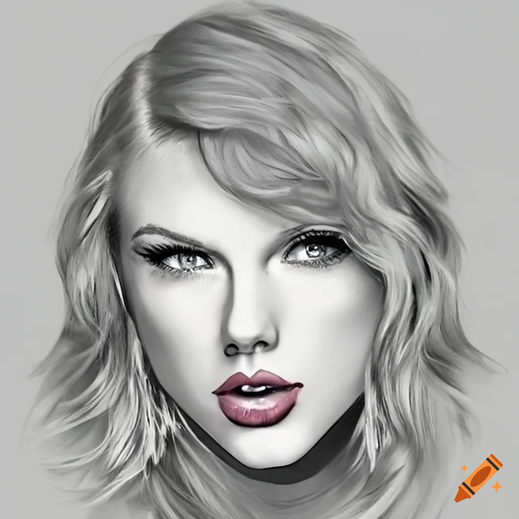 Taylor Swift - Graphite Drawing
